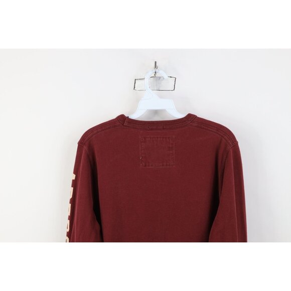 Vtg 90s Y2K Abercrombie & Fitch Mens M Muscle Ribbed Knit Long Sleeve T-Shirt - Picture 13 of 14